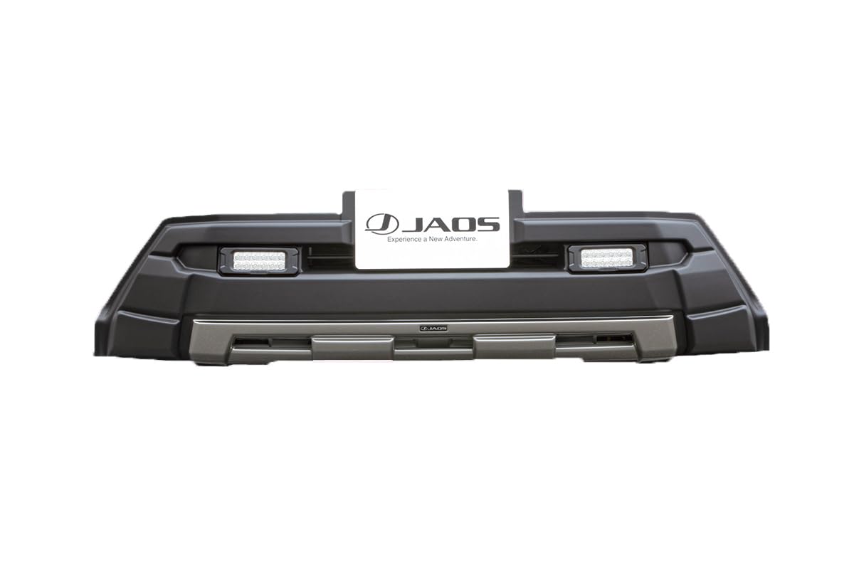 フロントバンパーガード マットブラック JAOS プラド150 JAOS フロントバンパーガード 塗装品 マットブラック プラド 150