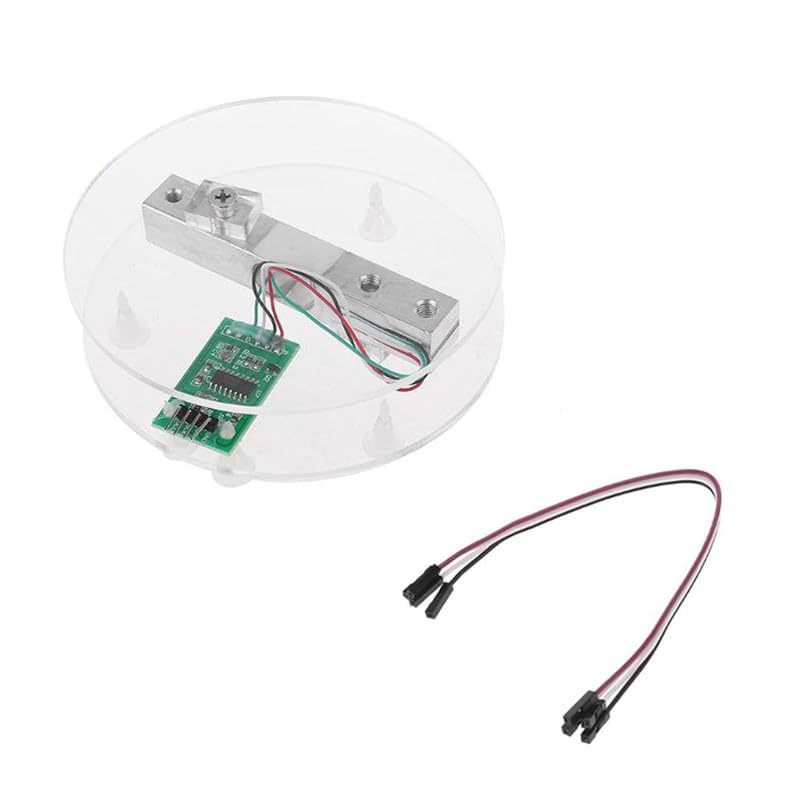 REES52 Pressure Sensor,10 kg+ HX711AD Module,+4P DuPont Wire + Shell, Weighing Electronic Weighing Sensor Kit-picture-13