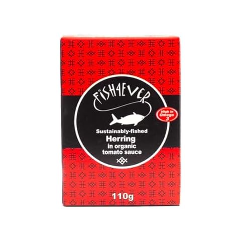 Fish 4 Ever Herring in Organic Tomato Sauce Cover