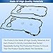 VS50770R Valve Cover Gasket Set for Nissan 350Z Altima Maxima Murano Quest,Infiniti EX35 FX35 G25 G35 JX35 M35 M35h Q50 Q70 QX60, 2011 2012 2013 2014 2015 2016 2017 2018 2019 2020 2021 2022 2023 2024