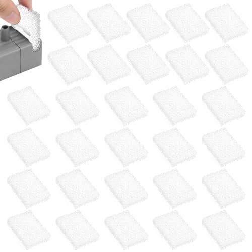 XIHIRCD 20pcs Pet Fountain Filters, Cat Drinking Water Filter Replacement Foam Filters Compatible with PETKIT Eversweet 3 Pro Eversweet Solo 2 EversweetSolo SE Wireless Pump Pet Water Fountain