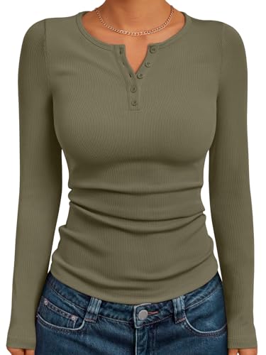 MissLetty Women's Hide Belly Tunic Top - Long Sleeve Flowy Blouse For Leggings, Autumn/Winter Casual Wear