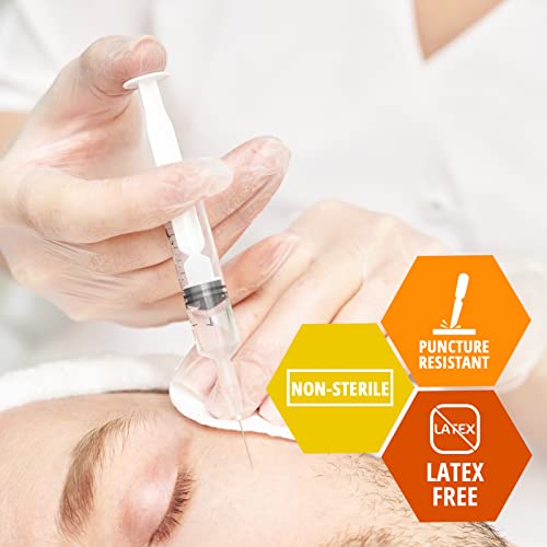 image for Med PRIDE Vinyl Gloves| Medium Case of 1000| 4.3 mil Thick, Powder-Fre