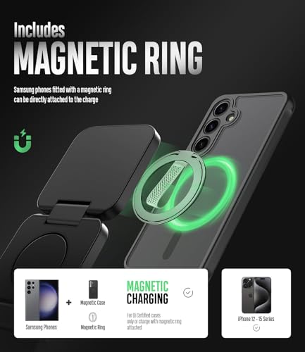 Siwiqu Foldable 3 In 1 Wireless Charging Station For Samsung thumb #1