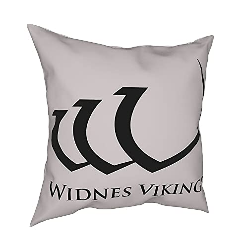 JJLLAZAD Vikings Taie d'oreiller Nordique Mythe Art Polyester Coussin Coussin Accueil Décor Rétro Coussin d'oreiller Hommes Cadeau Impression 3D,Troll Cross,20x20Inch