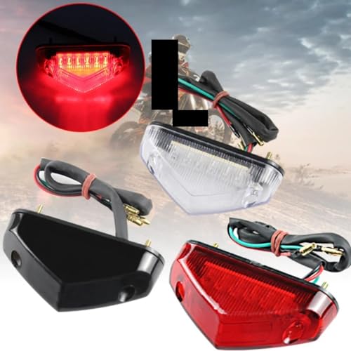Luz trasera de motocicleta universal para solucionar fallos de frenado 4