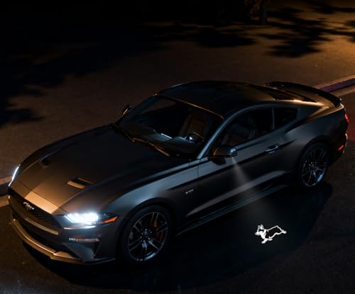 Luz LED para espejo lateral Mustang 2013-2024 miniatura 2