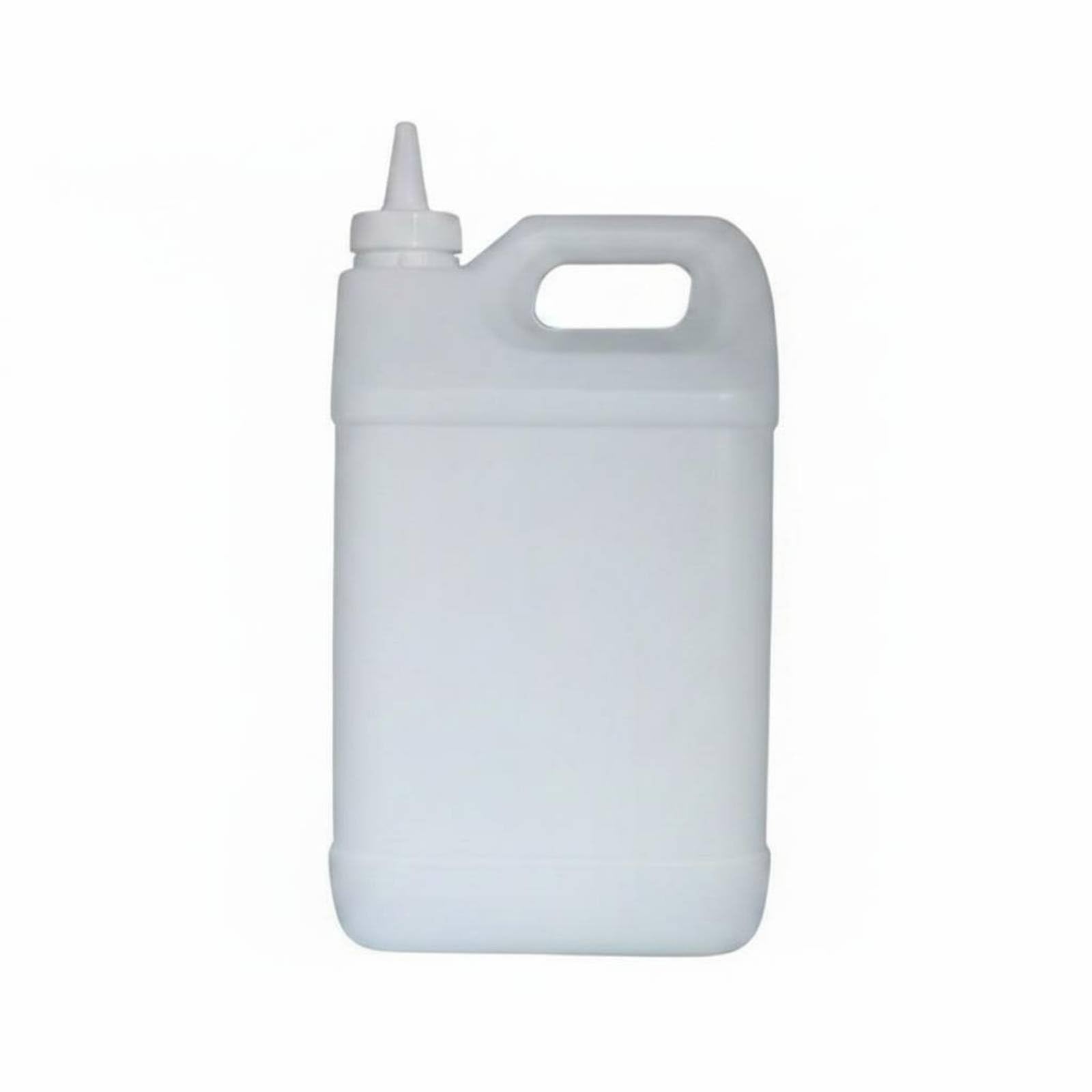 High Temperature Resistant Plastic Engine Oil Container Leak Proof Rectangular Jerry Can Heavy Duty HDPE Utility Jug Large Capacity for Garage, Workshop, White, 42MM Pointed Cap-picture-12