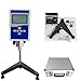 VTSYIQI Viscometer Digital Rotational Viscosity Meter Viscometer Rotary visometer Fluidimeter 1~100000mPa.s NDJ-5S with RS232 Interface Temperature Display Sensor and 4 Rotor Viscosity Measurement