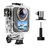 Boîtier Étanche 50M pour GoPro Max 2, Housse de Plongée avec Triple Étanchéité, Lentille Haute Transparence pour Natation, Plongée, Surf