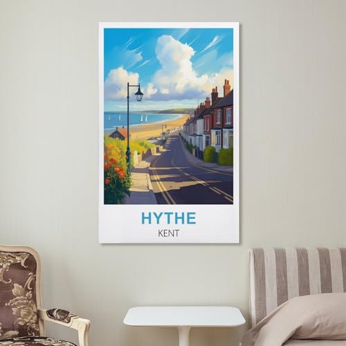 Poster Hythe Kent pour une decoration interieure moderne et voyageuse