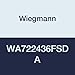 Wiegmann WA722436FSDA WA-FSDA-Series Freestanding Single Door Dual Access Enclosure, Steel, 72" x 24" x 36"