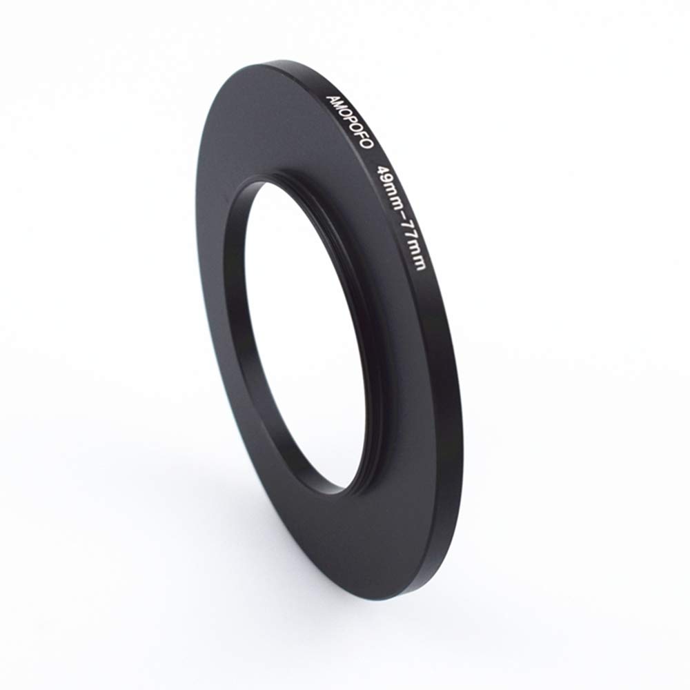 Bague D'Adaptation Filtre 49mm à 77mm - Métal - Pour Objectif Appareil Photo - Filetage Précis