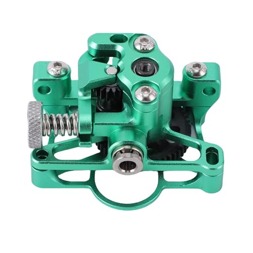 Fafeicy Kit de Mini Extrusora Ligera, Extrusora Hueca CNC de Aleación de Aluminio con Engranaje de Visión para Impresoras 3D Ender 3 V2 CR-10 S, Kit de Ligera a Prueba de Altas Temperaturas para una