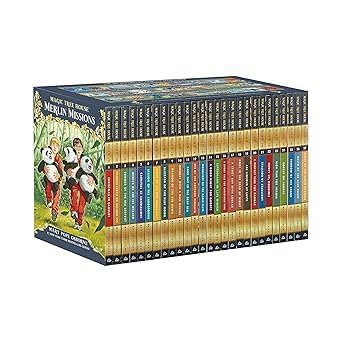 Mary Pope Osborne Magic Tree House Merlin Missions Series Books 1–27 – Complete Library Boxed Set Collection      Paperback – April 5, 2022