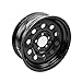 Black 15x6 Tralier Rim Wheel 5 Lug Holes On 4.5 5x4.5 15 inch 15 X 5 x 4.5 Bolt Circle Steel Equipment Trailer Rim Wheel