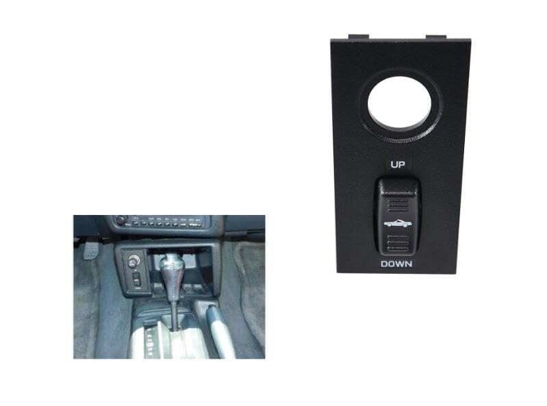 Miniatura 2 de Panel de interruptores superior convertible negro con interruptor compatible con Chevy Camaro 1994 1995 1996 Reemplazo para 10195571
