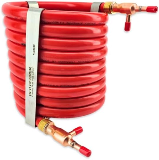 RED REAPER COUNTERFLOW WORT CHILLER Efficient Copper Heat Exchanger KL38355
