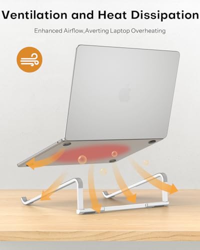 OMOTON Foldable Aluminum Laptop Stand — view 5