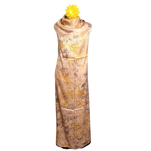 NEW Double Sided Silk Scarf 53"x53" Large Square Shawl Wrap XiangYunSha GuiLie4