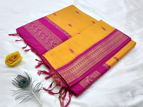 Image of gadwal cotton sarees