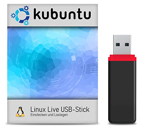 Linux Kubuntu mit 64 Bit auf 32 GB USB 3.0 Stick - USB Live Stick - bootfähig
