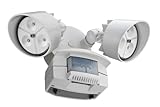 Lithonia Lighting OFLR 6LC 120 MO WH LED Outdoor Floodlight 2-Light Motion Sensor, White