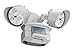 Lithonia Lighting OFLR 6LC 120 MO WH LED Outdoor Floodlight 2-Light Motion Sensor, White