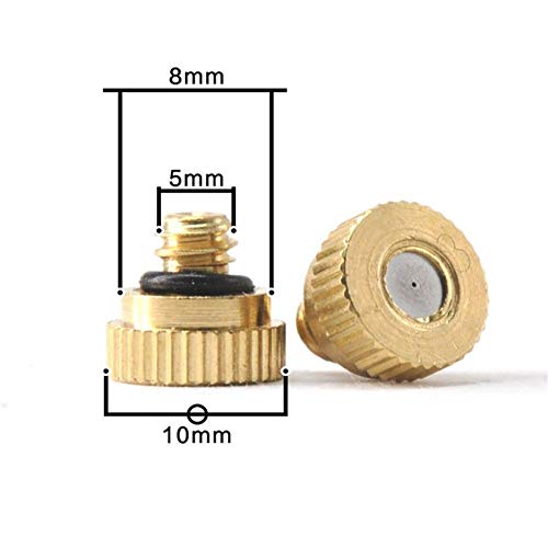 Buses de brumisation en laiton 0,15 mm atomisation basse pression refroidissement exterieur - 7