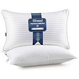 OFNEED King Size Pillows Set of 2 Down Alternative – Soft & Fluffy King Pillow...