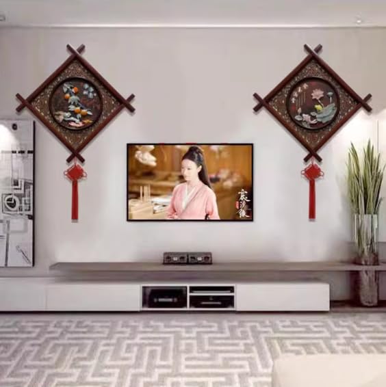 Chiński węzeł, wisiorek, nowy chiński styl, wejście do salonu, wiszące obrazy, Feng Shui, szczęśliwy urok, frędzle, wisząca ozdoba,Chiński węzeł(4)