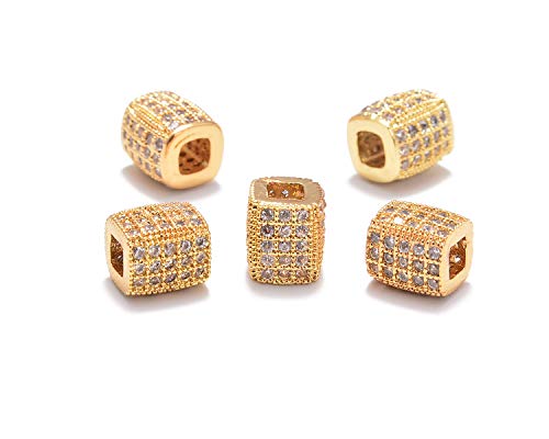 AD Beads - Pulsera con cuentas de circonitas