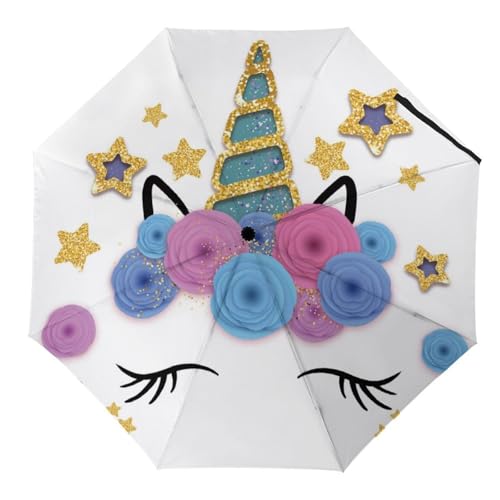 Parapluie de voyage lapin d'herbe automatique pour vos trajets