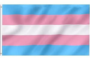 Transgender Pride Flag 3x5ft - Staont Flag Vivid Color and Fade Proof...