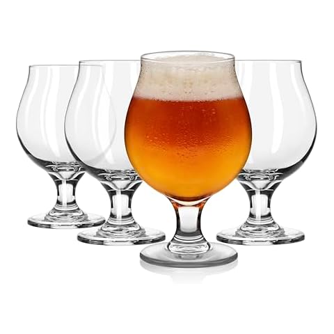 Libbey Craft Brews Classic Belgian Beer Glasses, Set of 4 Cover