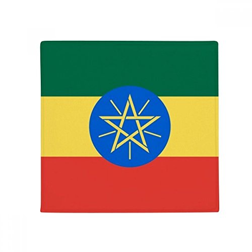 Drapeau Ethiopie Tapis de Sol Anti-Glisse 50x50cm Multi-Usage