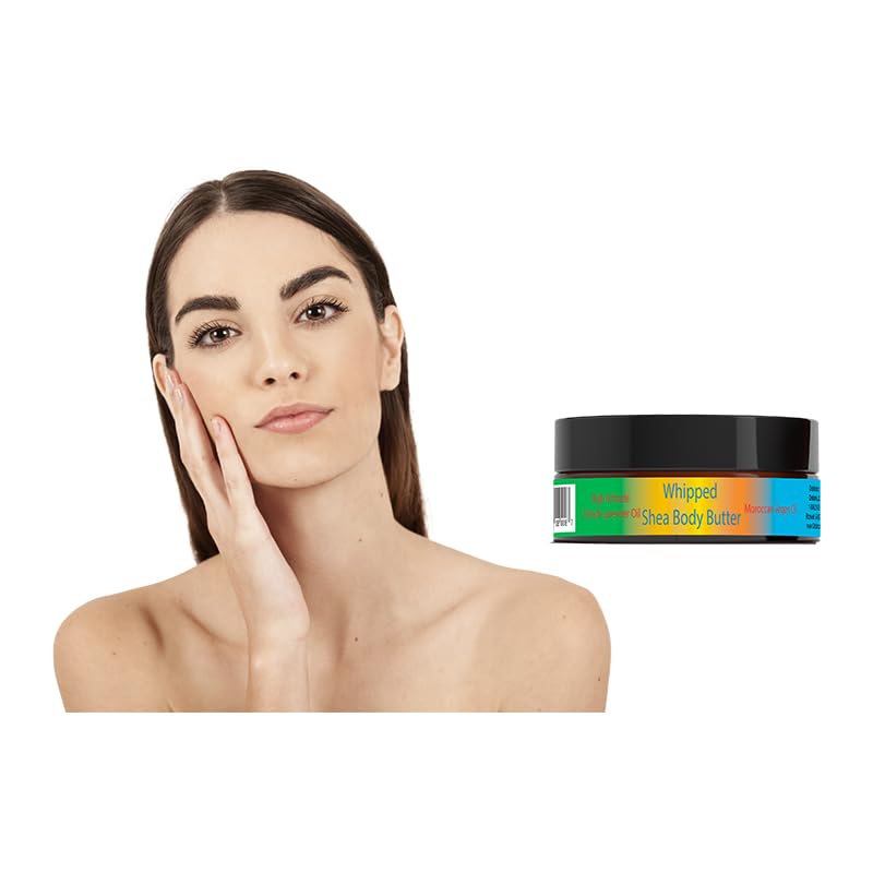 Whipped Shea Body Butter with French Lavender and Moroccan Argan Oil, 8 fl oz - Image 5