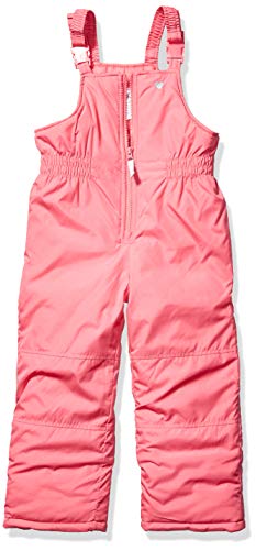 Carter's Girls' Toddler Snow Bib Ski Pants Snowsuit, Rosalie Pink, 2T