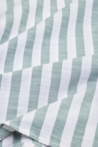 Image of SNITCH Men Casual Shirt | Regular Fit Long Sleeve Button-Down Collar Striped Pattern | 100% Cotton Breathable Fabric Smart Casual Summer Styling