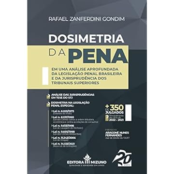 Capa do livro Dosimetria da Pena