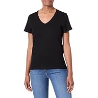 Petit Bateau Tee-Shirt Manches Courtes Femme, Noir Black, XS