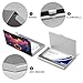 VstaDank Boho Sun Business Card Holder Fashion Aluminum Alloy Flip Cover Credit Card Holder High End Professional Name Cards Case Exquisite Pocket Metal Cards Holder for Work