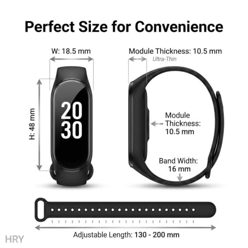 Image of Drumstone (3 Years Warranty) Fitness Smart Band with Heart Rate Monitor, Sleep Tracker, Step Counter & Smart Call Alerts | Waterproof Activity Fitness Tracker Watch for Men Women