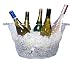 Prodyne AB-16 Acrylic Wine Party Tub, Clear