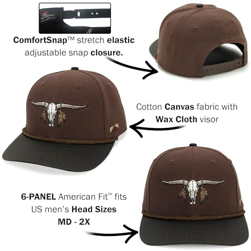 Image of Paramount Outdoors Sporting Hat Collection for Men Hunting and Fishing Caps with ComfortSnap