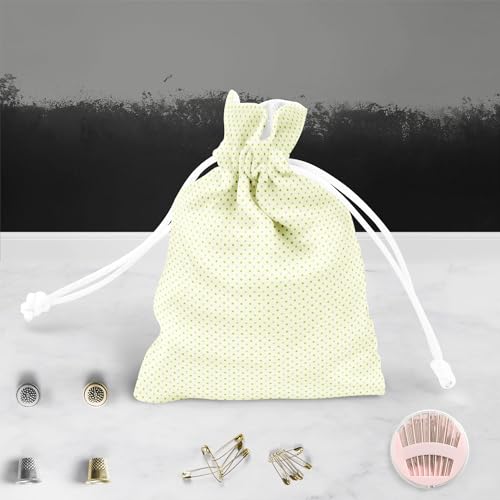 Image of ArtzFolio Green Polka Dots | Pouch Wrist Potli Bag | Bag for Weddings & Casual Parties