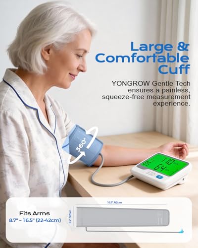 46% Off Yongrow Blood Pressure Monitor with Large Display - Image 5