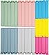 Yarall 32 Stück Verschlussclips für Lebensmittel, gebogenes Design, Kunststoff Verschlussklammern und Tütenclips, Clips für Tüten in 2 Größen – 11 cm × 20 & 8 cm × 12