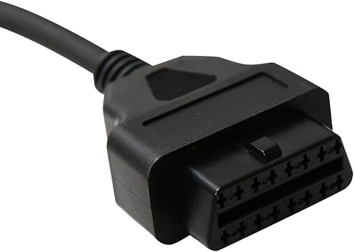 Miniatura 6 de Conector de diagnóstico Polaris CAN EOBD OBD2 OBDII de 16 pines hembra a 8 pines compatible con Polaris ATV motocicleta, XTPTFABS (solo cable)