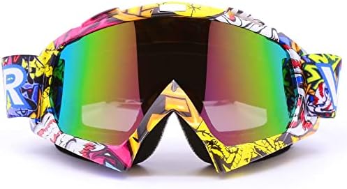 Zdatt Motocross Goggles Adult Dirtbike ATV Motorcycle Gafas UV Protection Motorbike Ski Snowboard Goggles